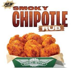Wingstop Launches New Smoky Chipotle Dry Rub Flavor