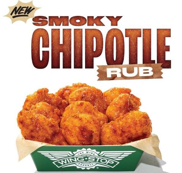 Wingstop Launches New Smoky Chipotle Dry Rub Flavor