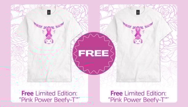 free pinkpower beefy t