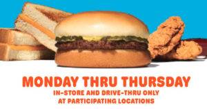free whataburger kids meal
