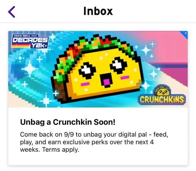 Win a Taco Bell x Decades Y2K Swag Timecapsule! 1,000 Winners!