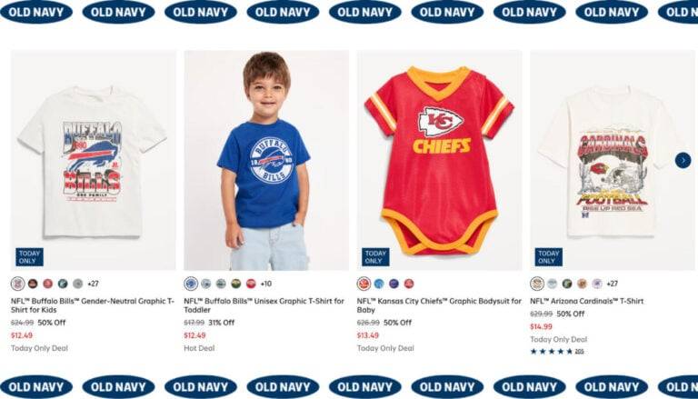 old navy nfl sale