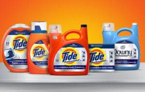 tide professional downy professional commerical laundry