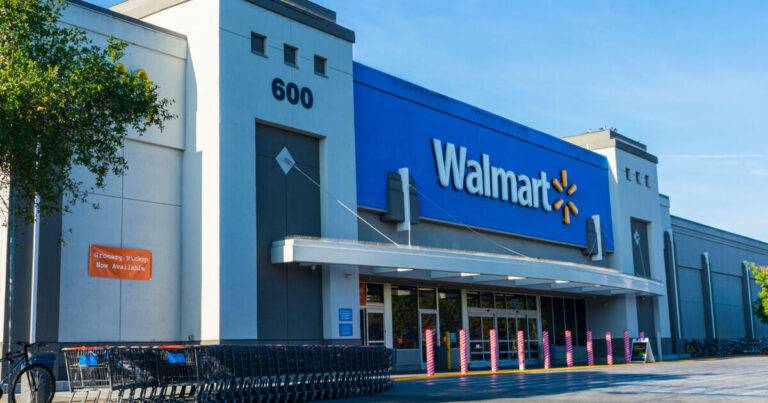 walmart store front header