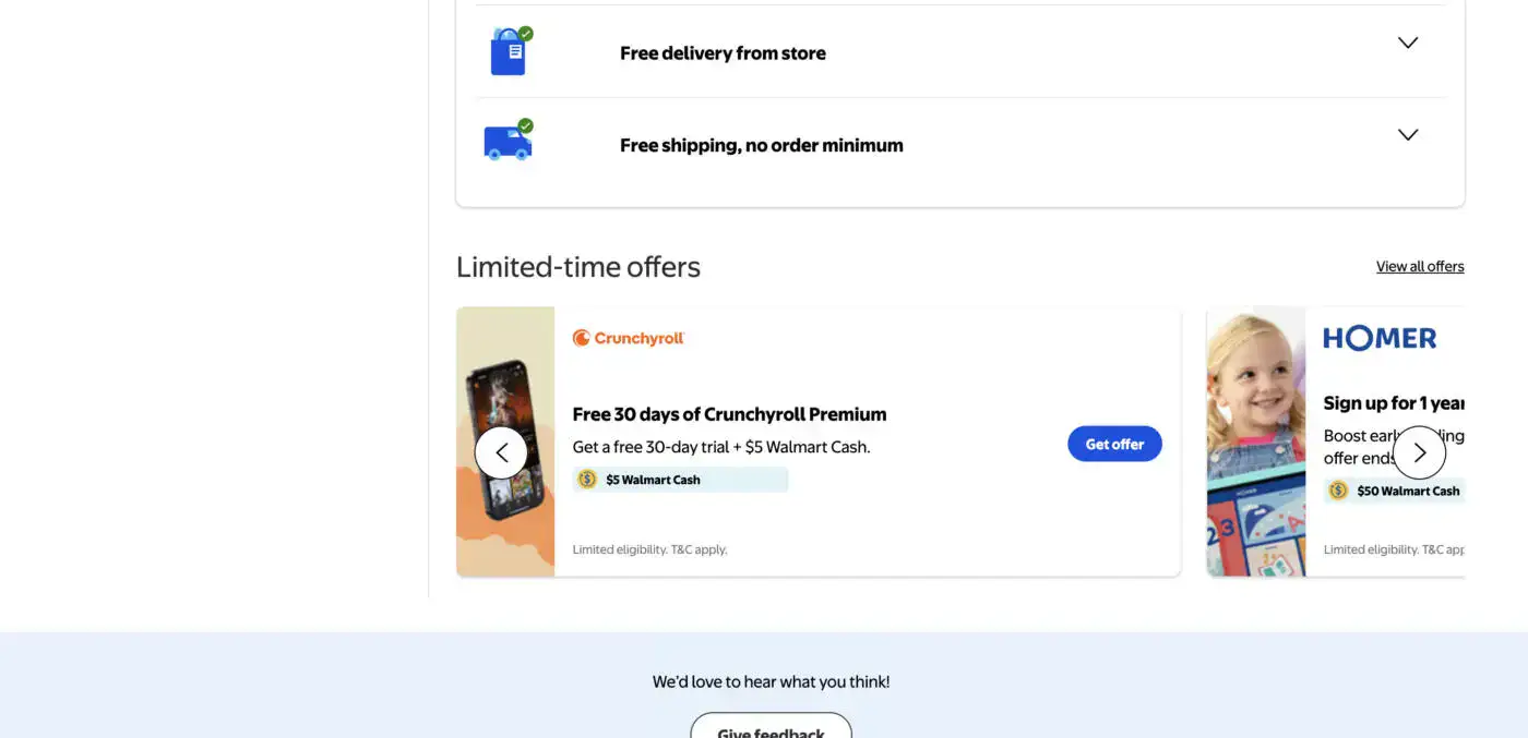 FREE 30-Day Crunchyroll Premium + $5 Walmart Cash