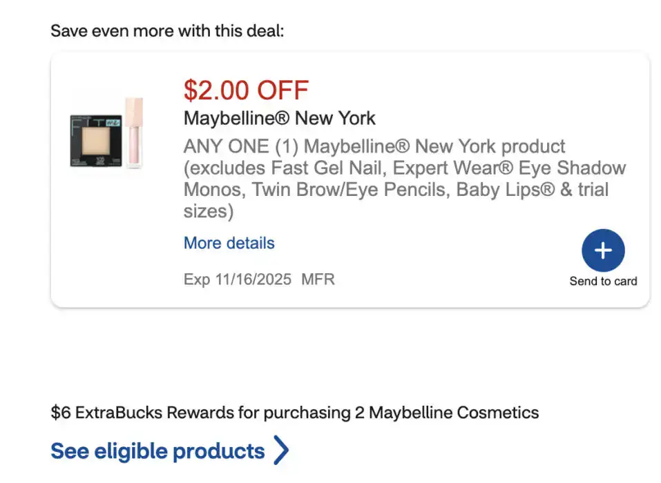 Free Maybelline Dream Matte Mousse at CVS