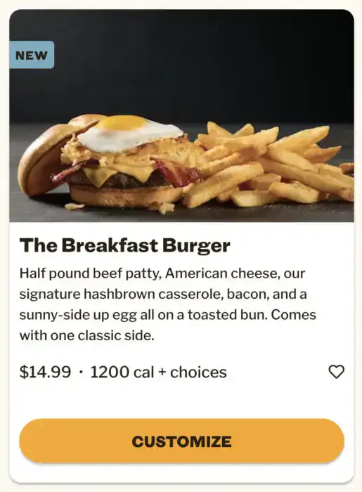 Cracker Barrel Launches a New Breakfast Burger