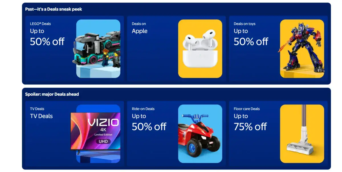 Walmart Black Friday Deals Early Access for Plus Members Starts Today!