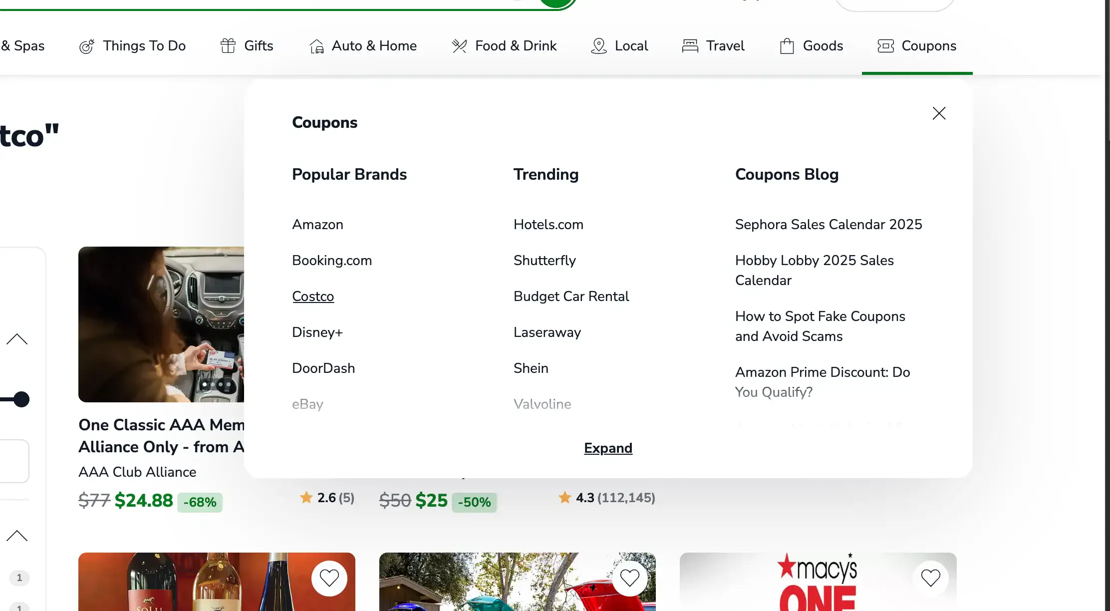 FREE Costco Membership + Get $25 Back with this Deal Stacking