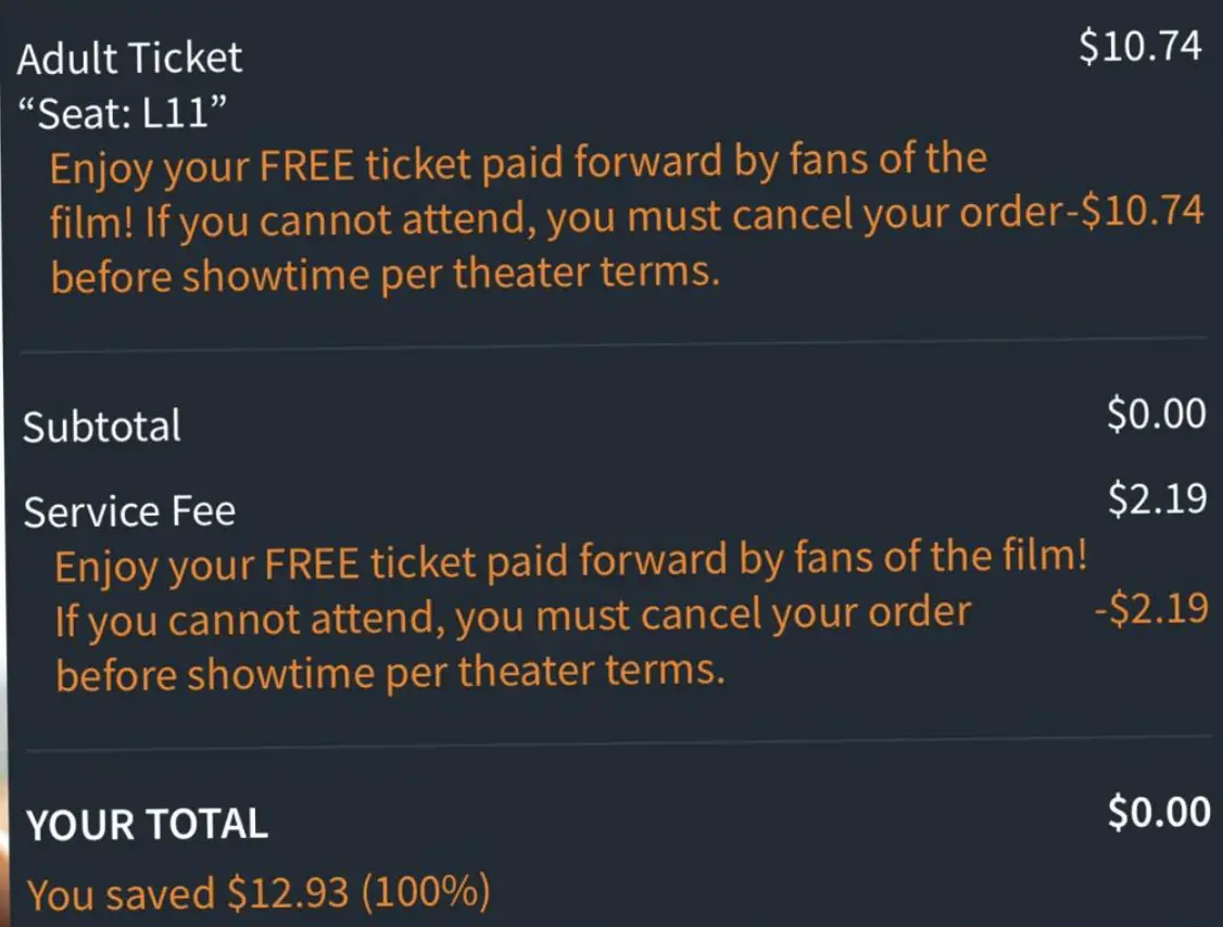 Free Movie Ticket to 'David' at Atom Theaters