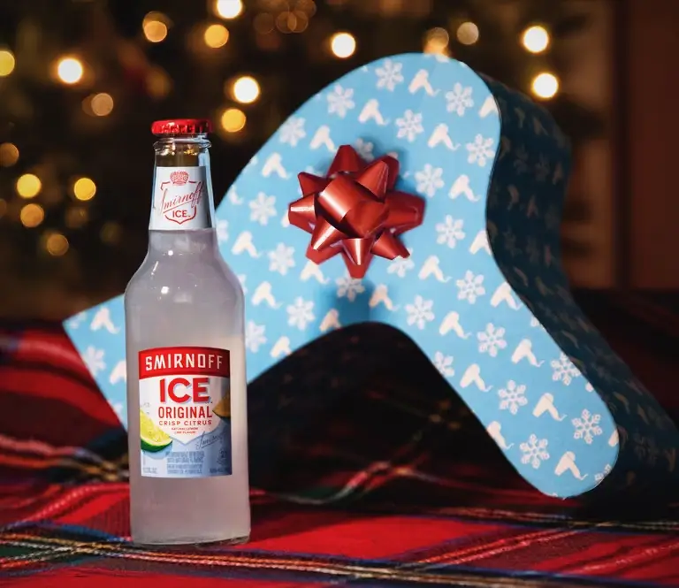 Free Smirnoff Surprise Holiday Gift Box on december 10th