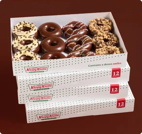 New HERSHEY'S Chocomania Doughnuts at Krispy Kreme