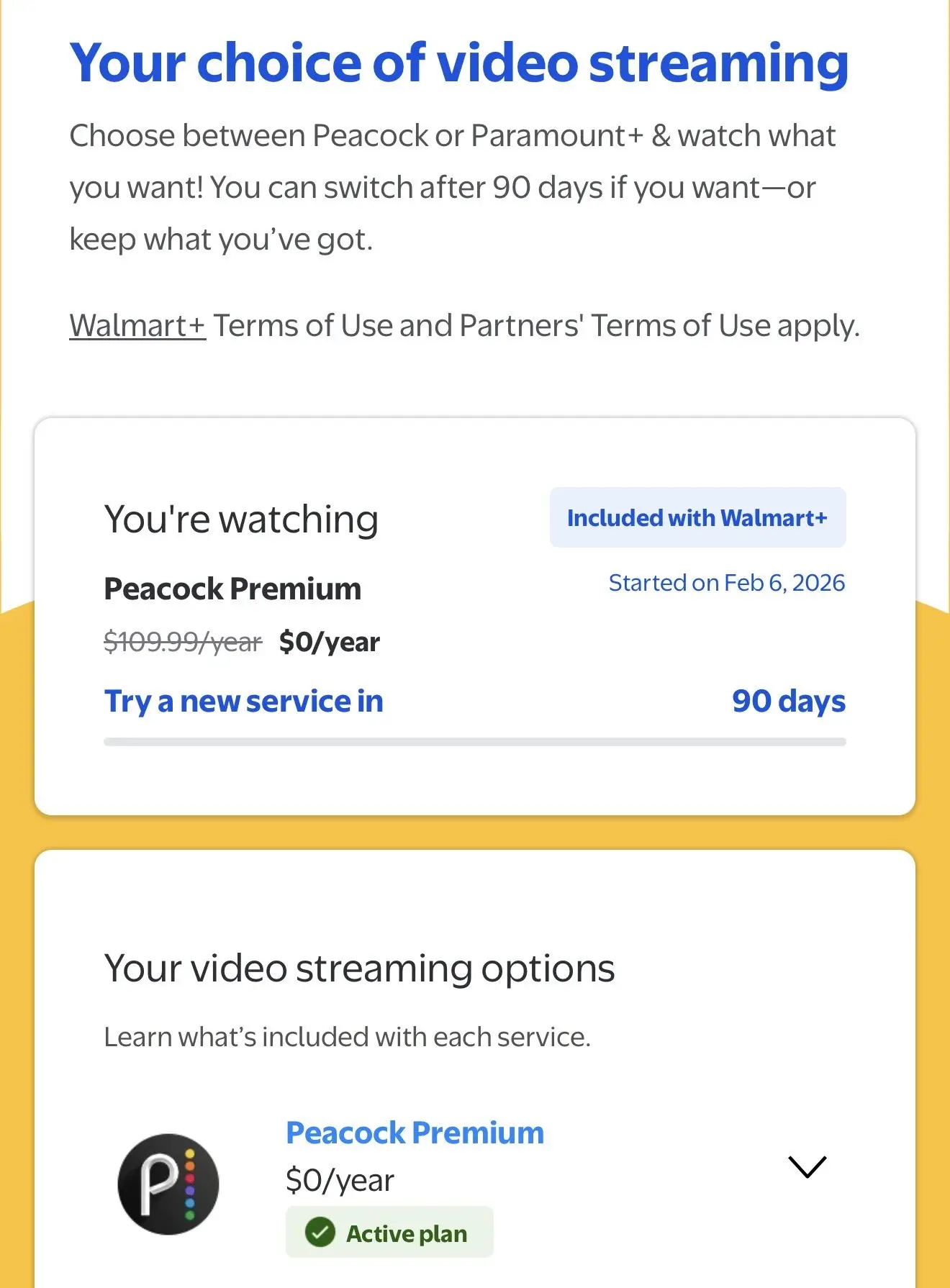 watch the Olympics and LX Game for FREE if your a Walmart+ Subscriber