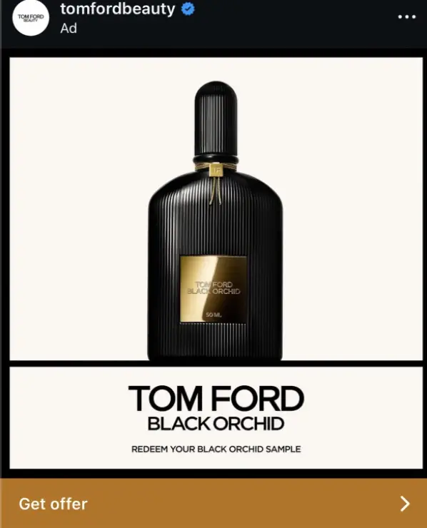 Possible Free Tom Ford Black Orchid Sample