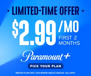 Paramount+ Subscription for $2.99 Per Month (reg $8.99)