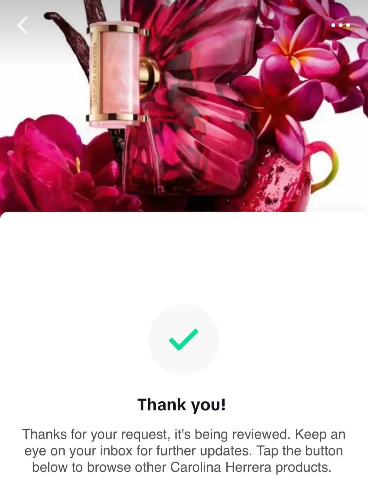 Possible Free Carolina Herrera La Bomba Perfume Sample
