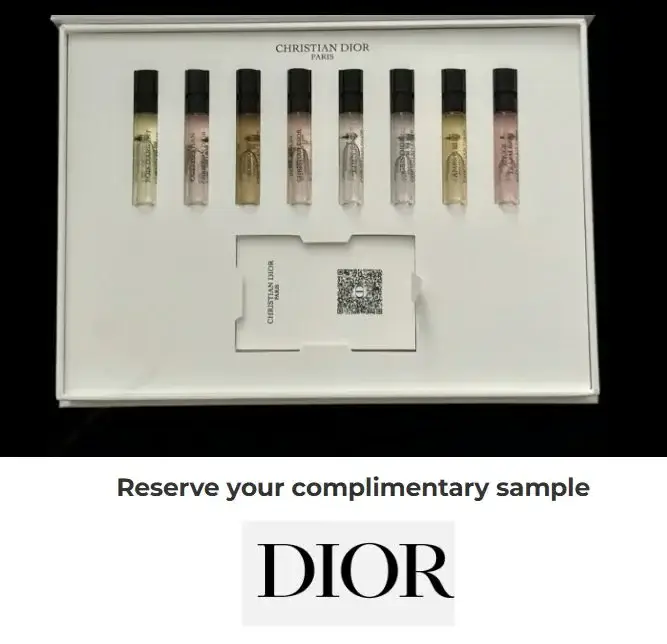 Free Dior Samples w/ Free Shipping (Its Back for a limited time)