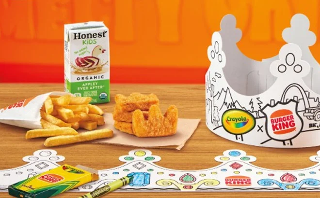 Burger King Crown Nuggets Return This June Along With a Fun Crayola Partnership!