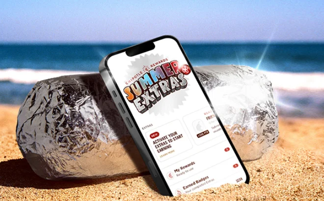 Free Chipotle Entrees with the Summer of Extras Challenge