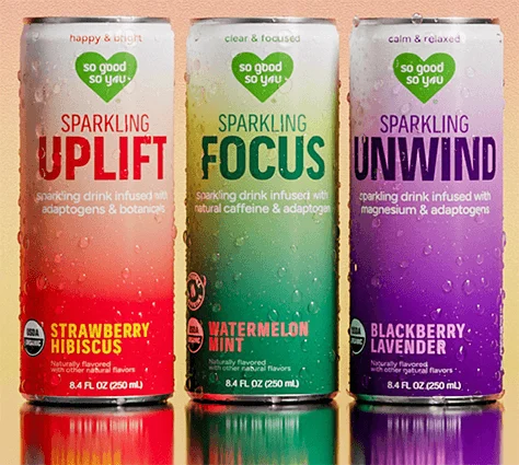 Free So Good So You Sparkling Energy Drink at Target