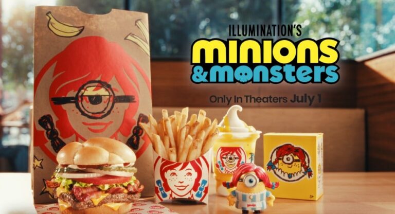 Wendy's Launches New Minions & Monsters Adult Meal and Banana Frosty Swirl