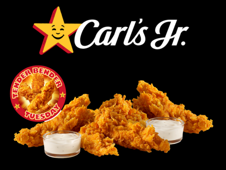 Hardee’s Tender Bender Tuesday: How to Get Free Chicken Tenders
