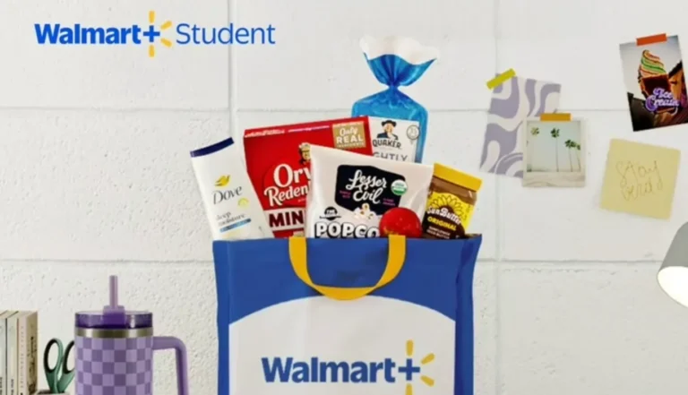 Walmart+ for students for 50% off at Walmart