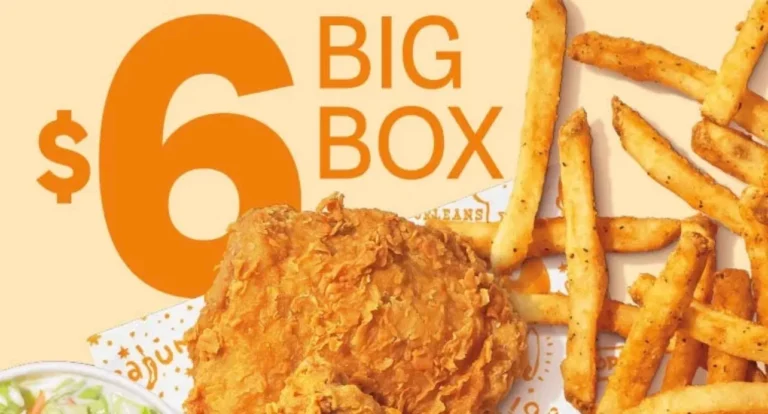 Popeyes Welcomes Back the Fan-Favorite $6 Big Box for the Summer