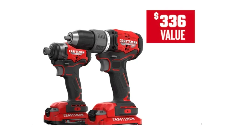 Huge Savings on Craftsman Outdoor Misting Fans and Drill Sets at Lowe's