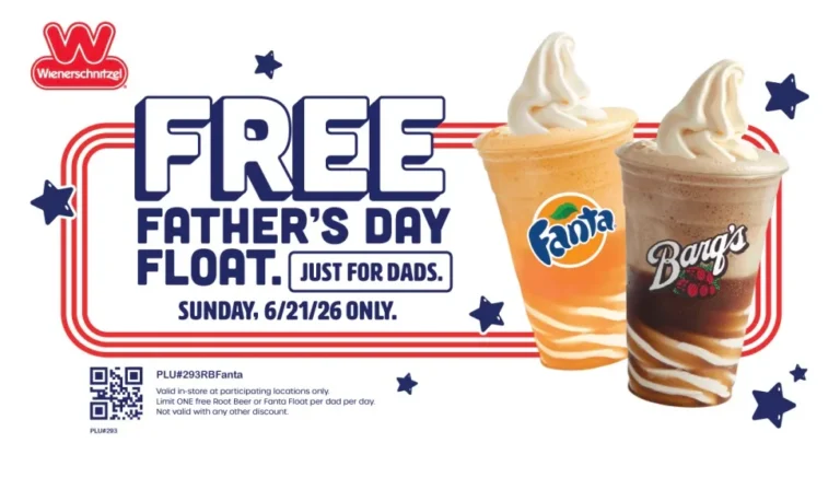 Celebrate Father's Day with a Free Float at Wienerschnitzel
