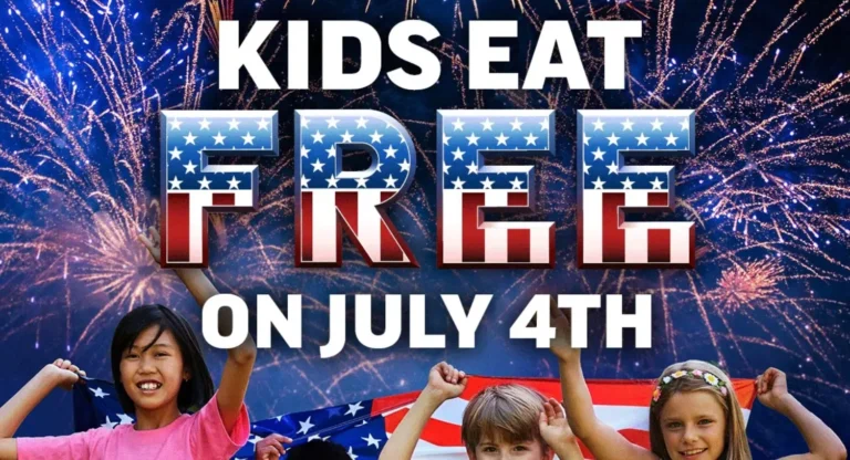 KIDS CAN EAT FREE JULY 4th at Applebee's!