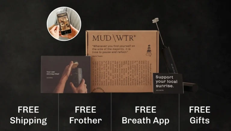Claim a MUD / WTR Starter Kit with Free Shipping ($60 Value)