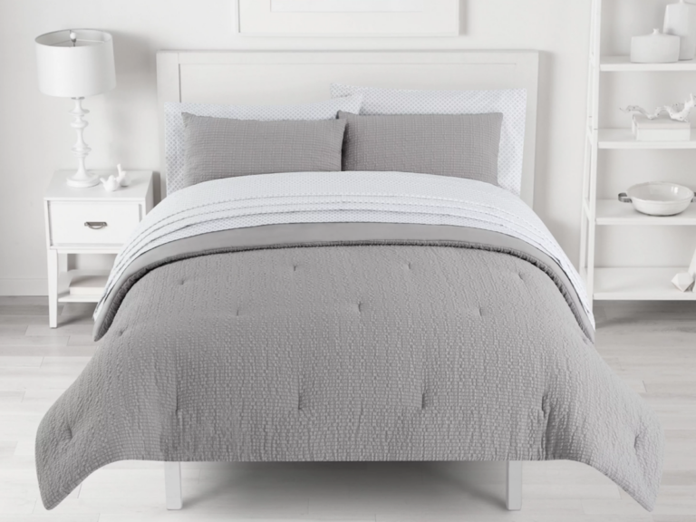 Huge Discount on The Big One Seersucker Reversible Comforter Set at Kohl's