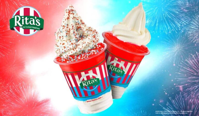 Rita's Welcomes Back the Patriotic 4th of Gelati for Summer