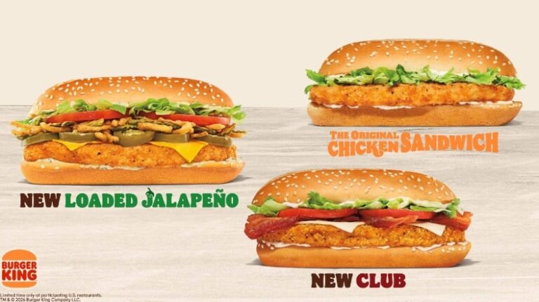 Burger King Introduces Two New Twists on the Classic Original Chicken Sandwich