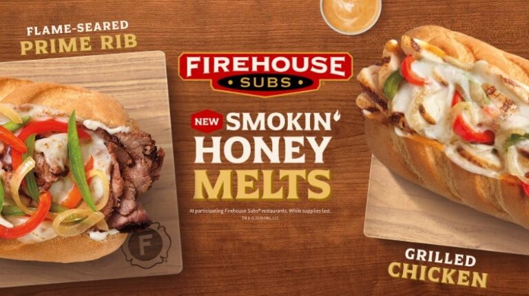New Smokin' Honey Melts and Sweet Treats Arrive at Firehouse Subs