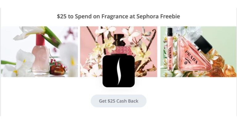 Get $25 Free to Spend at Sephora from TopCashBack