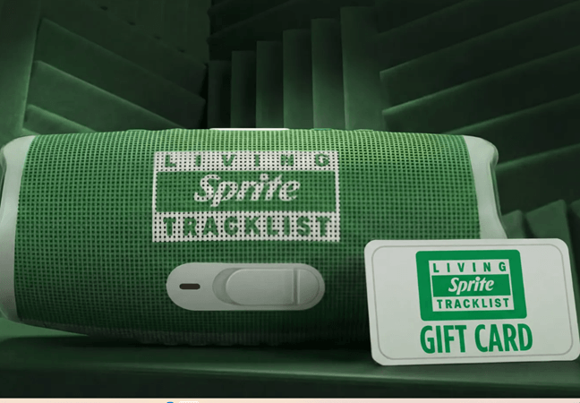 Sprite Living Tracklist Sweepstakes–Win Audio Gear and Gift Cards