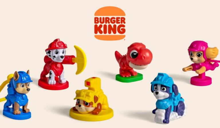 Burger King Introduces New PAW Patrol Toys Ahead of Feature Film Debut