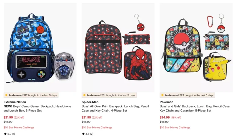 Grab 3-Piece Backpack Sets for Only $19.99 at Macy’s (Reg. $46)