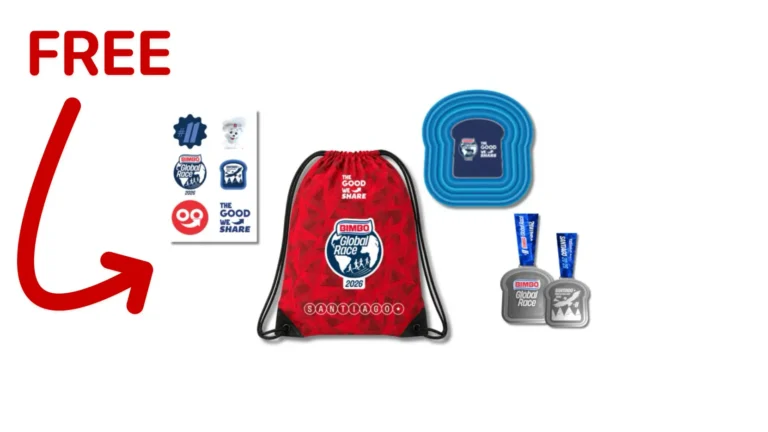 Free Bimbo Global Energy Race Swag Pack