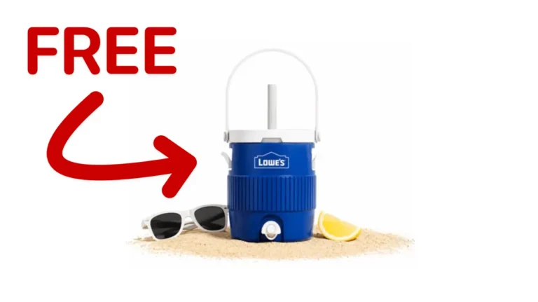 Free Lowe's Mini Cooler Cup on august 22nd