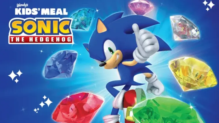 Wendy's Teams Up with Sonic the Hedgehog for New Collectible Kids' Meals