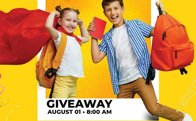 Score a Free Backpack at Tony’s Fresh Market for today only