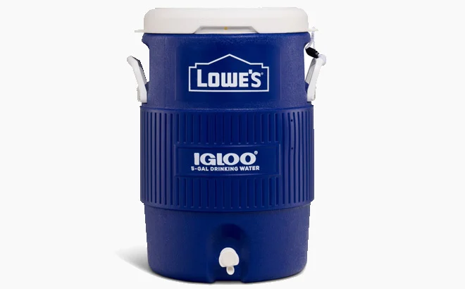 Score the Igloo 5-Gallon Insulated Cooler for Just $32 at Lowe’s