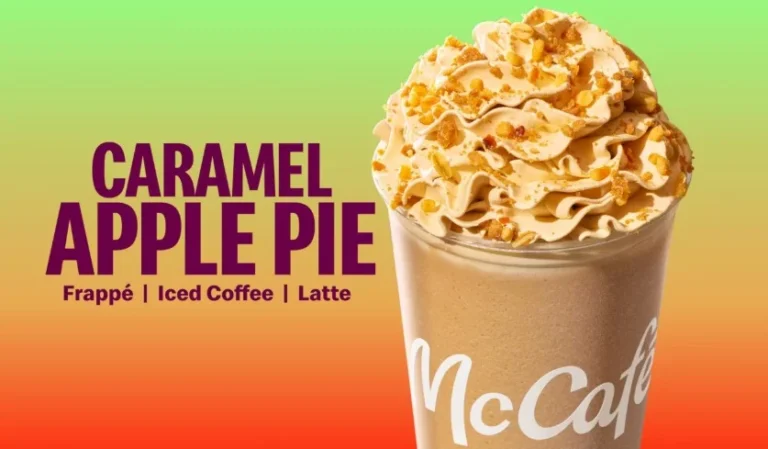 McDonald’s LAUNCHES Caramel Apple Pie McCafé Beverages and Red Bull Energizer!