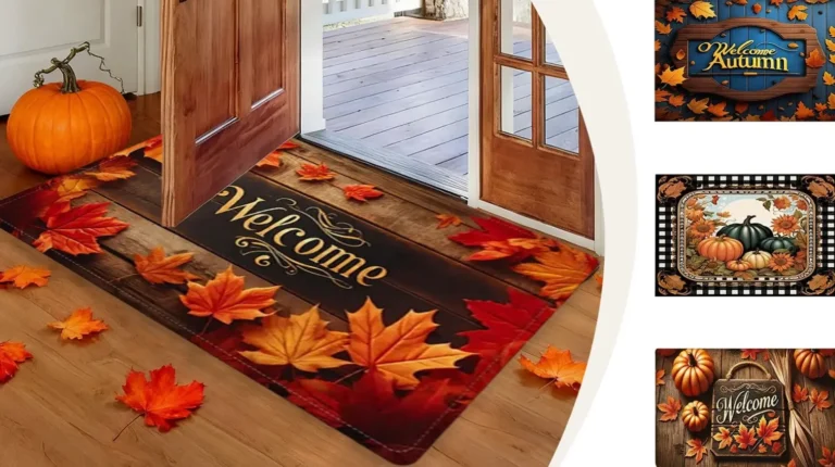 Budget-Friendly Fall and Halloween Outdoor Mats at Walmart