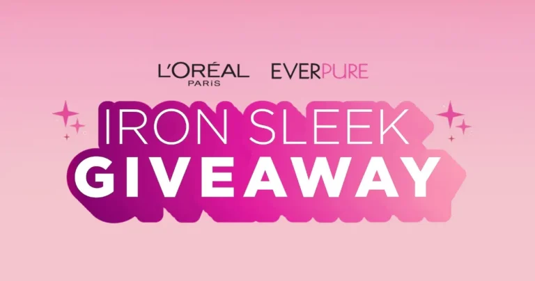 Win Free Hair Products in the L’Oreal Paris Everpure Iron Sleek Sweepstakes