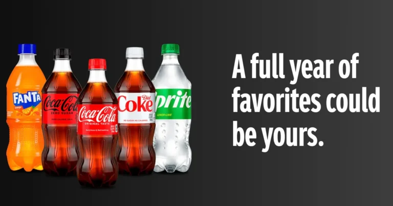 Win Free Drinks for a Year with the Coca-Cola 2026-2027 Sweepstakes